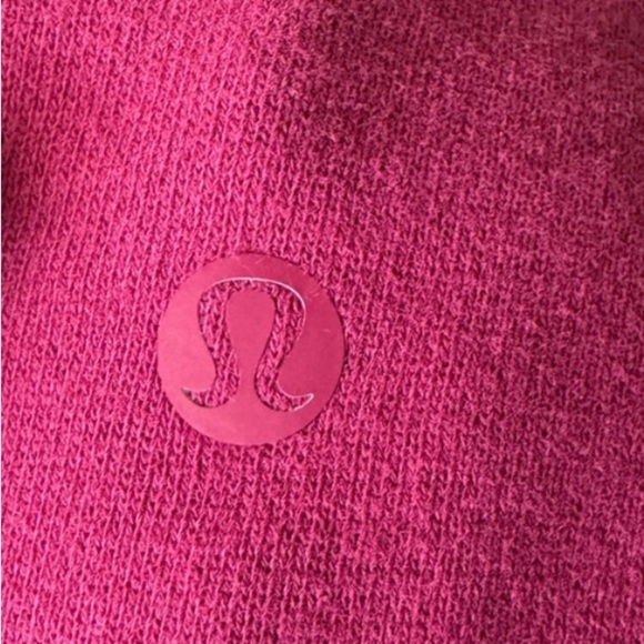 Lululemon Scuba Relaxed Fit High Rise Jogger in Pomegranate Size 8 - Picture 6 of 6